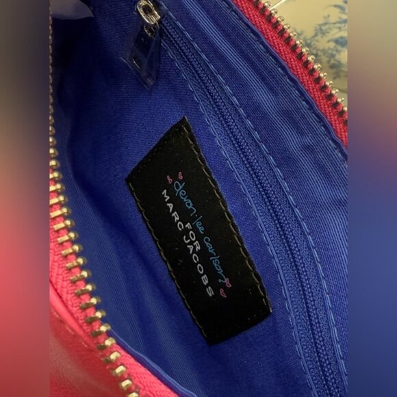🆕 MARC JACOBS 🧿  X DEVON LEE CARLSON NWT Devon Charm Purse, Bubblegum Pink - Picture 11 of 16